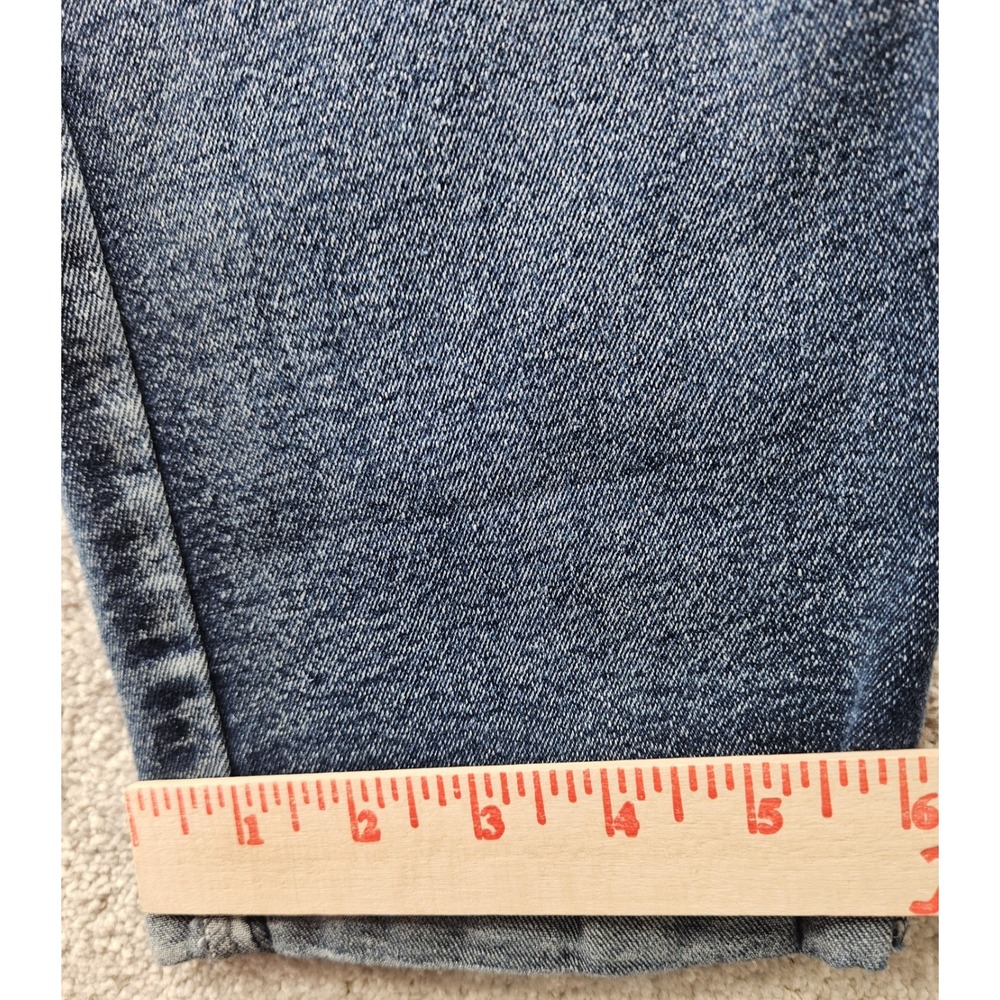 Unbranded Women's Button Fly Distressed Skinny Jeans Plus Size 40x28 - Picture 7 of 9